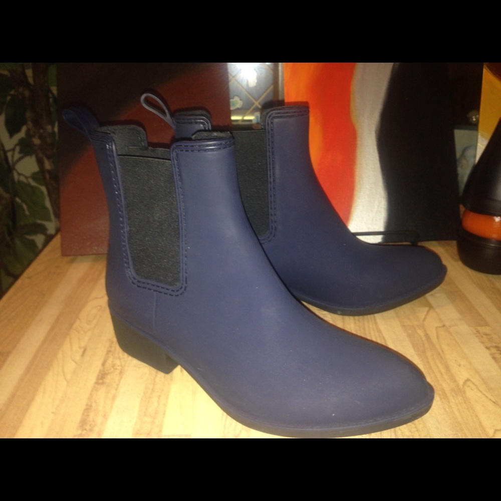 Jeffrey Campbell Chelsea rain boots,like new!